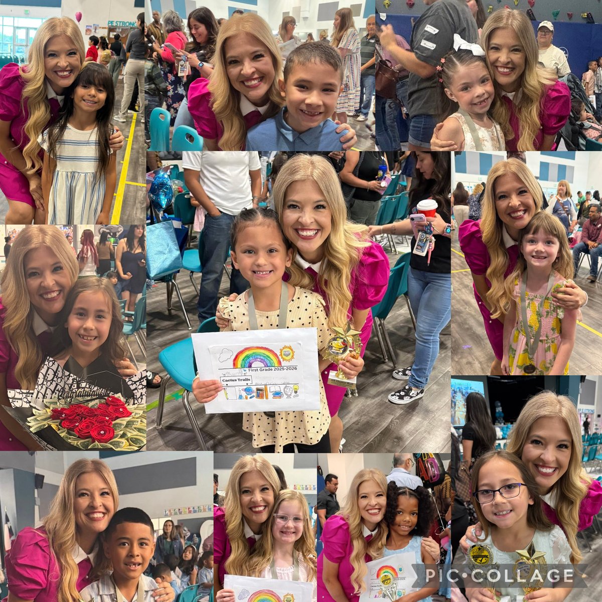 JNieto_CTES's tweet photo. Celebrating our amazing 1st graders at today’s Awards Ceremony! 🎉📚🏆
So proud of their hard work, growth, and accomplishments this year. Thank you families for your support every step of the way. 🌵🩵#CTEHeartAtWork #AllIn https://t.co/Ro29V7dFK8