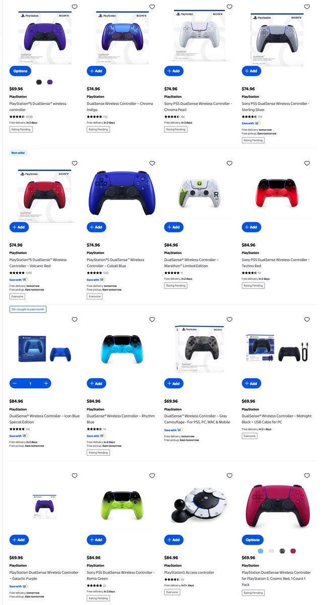 Lbabinz's tweet photo. PlayStation Days of Play Controller Sale at Walmart https://t.co/7BnzPMWGBm #ad https://t.co/N8NPaY6nfz