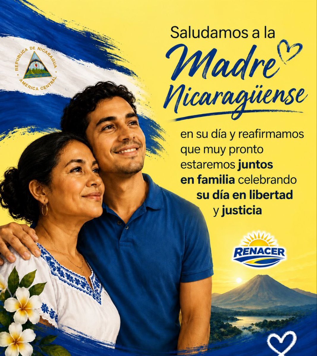 RenacerNica's tweet photo. Cada 30 de mayo, Nicaragua recuerda mucho más que una fecha. Recuerda a las madres que han sostenido este país en medio del dolor, el exilio, la separación y la incertidumbre. https://t.co/PeVL5sOKhv