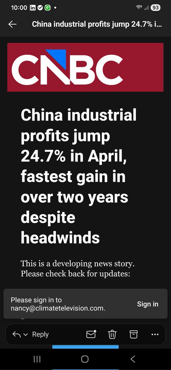 ClimateTalker's tweet photo. #Trump's #Tariffs really shutdown China alright? Even with massive tariffs (China found new markets to export to and new import countries to replace US farm products) and the #IranWar‌ (because China has a 1.4 billion barrel reserves and nearly 50% now coming from renewable). https://t.co/1gt2n4F0kd
