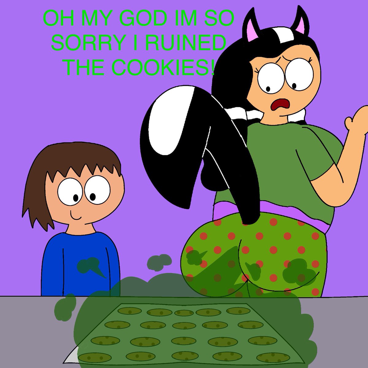 Toonsforfun's tweet photo. Cookies special ingredient https://t.co/MG62luYl3K