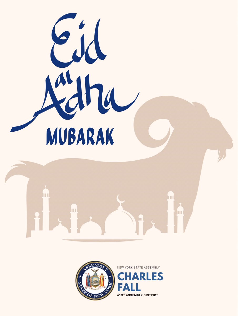 Charlesdfall's tweet photo. Wishing a peaceful and joyful Eid al-Adha to all who are celebrating. 

May this holiday bring faith, love, and blessings to you and your loved ones. Eid Mubarak. https://t.co/fP0sAmW8Hb