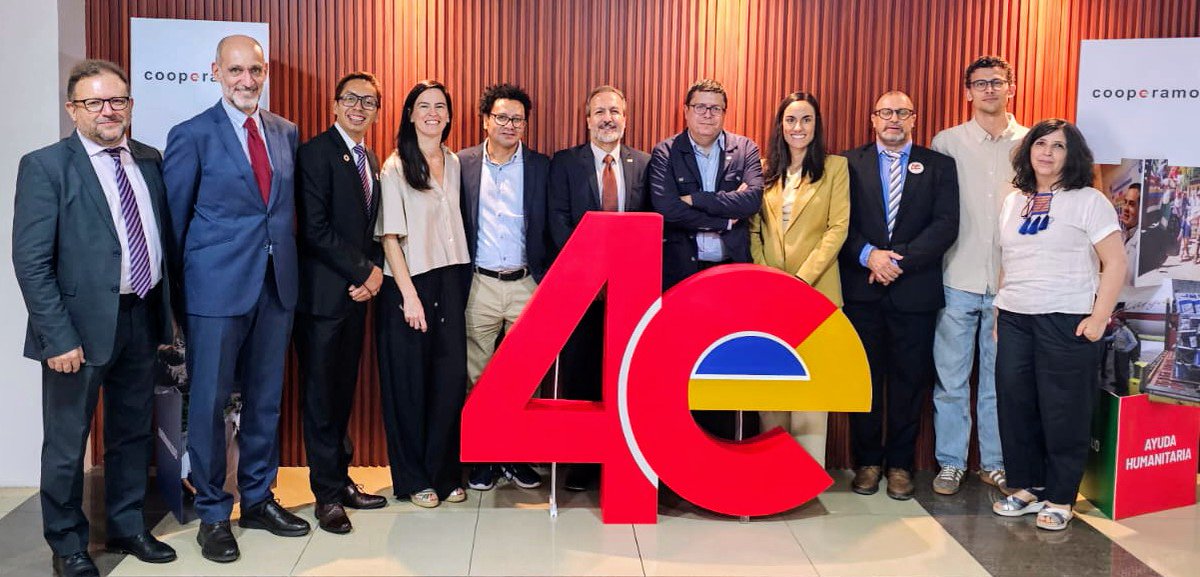 aortegasantos's tweet photo. Este año, la @CooperacionESP cumplimos 40 años de proyectos en El Salvador. 
#40CooperaciónEspañolaSV https://t.co/i1GNg5PKEo