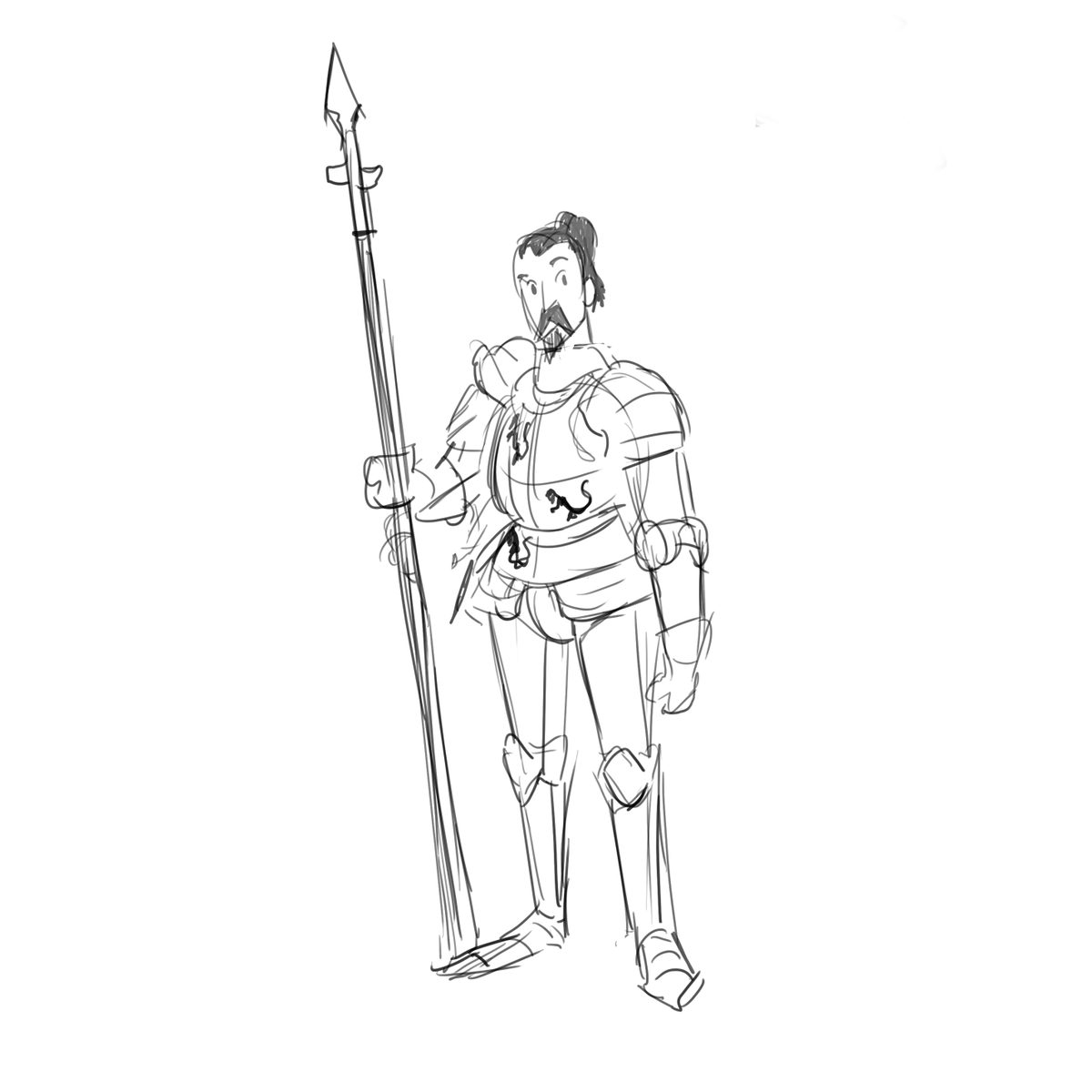 SeanCornishArt's tweet photo. Couple images of Edward the Bruce a #DnDcharacter I wanted to play back in the day, still might. He is a second son of a noble house looking to make his name. He is inspired by some famous Scottish Kings. #dnd #fighter #battlemaster #noble #knight #ttrpg https://t.co/HJBd3NAHvR