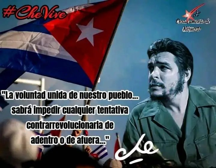 Colibr76018428's tweet photo. La unidad del pueblo cubano es el arma estratégica más efectiva e indestructible contra el imperio yanqui que amenaza con invadir nuestra Patria.
#UnidosXCuba
#CubaSeDefiende https://t.co/wcCFDurBQf