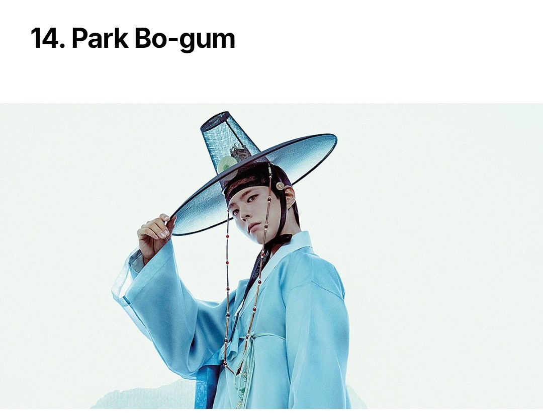 sword061693's tweet photo. 2026 Forbes Korea Power Celebrity 40 

No. 14: #ParkBoGum

https://t.co/DCqhnyVsKY

Congratulations, @BOGUMMY! You deserve all the best in this life! https://t.co/qUNsil9OkG