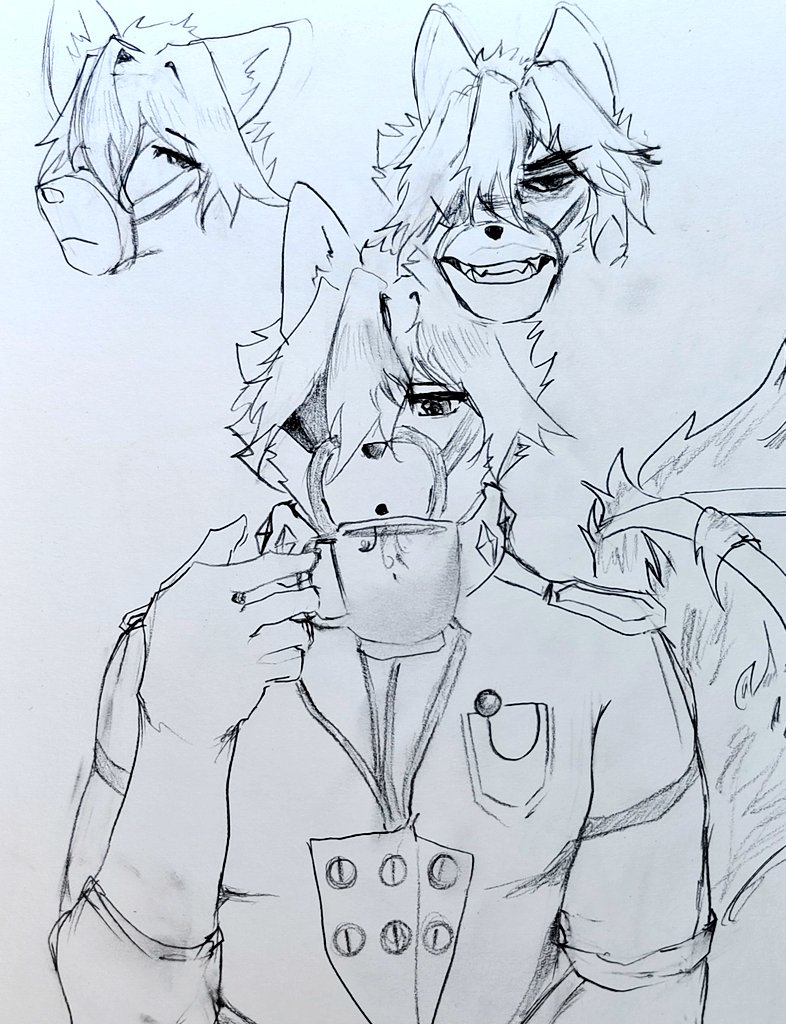 fayel_l's tweet photo. I can vouch for this tip, because for someone who has been consistently drawing lycaon for two years.
The difference between now and then is crazy 😭 https://t.co/cRuLVJUx46