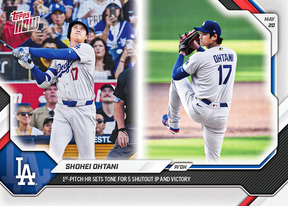 halloflists's tweet photo. 🆕 Topps NOW print run (PR) is out!

 #226 Shohei Ohtani (Dodgers) — /27,284

🔗 https://t.co/UJERWMJL5j

• #224 Sal Stewart (Reds) — /1,905
• #225 Trey Yesavage (Blue Jays) — /1,596
• #226 Shohei Ohtani (Dodgers) — /27,284
• #227 Juan Soto (Mets) — /915
• #228 Adam Macko (Blue Jays) — /809
• #229 Gerrit Cole (Yankees) — /587
• #230 Gabriel Gonzalez (Twins) — /519
• #231 Roger Clemens (Red Sox) — /859
• #232 Stephen Kolek (Royals) — /480
• #233 Teoscar Hernandez (Dodgers) — /763
• #234 Bryan Torres (Cardinals) — /1,655

#ToppsNOW #Topps #MLB