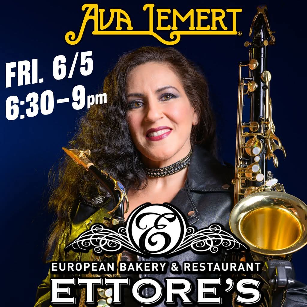 AvaLemert's tweet photo. @AvaLemert my next show at @ettoresbakery is the first #FriYAY of June! See ya there! https://t.co/XtAOzO9lCY