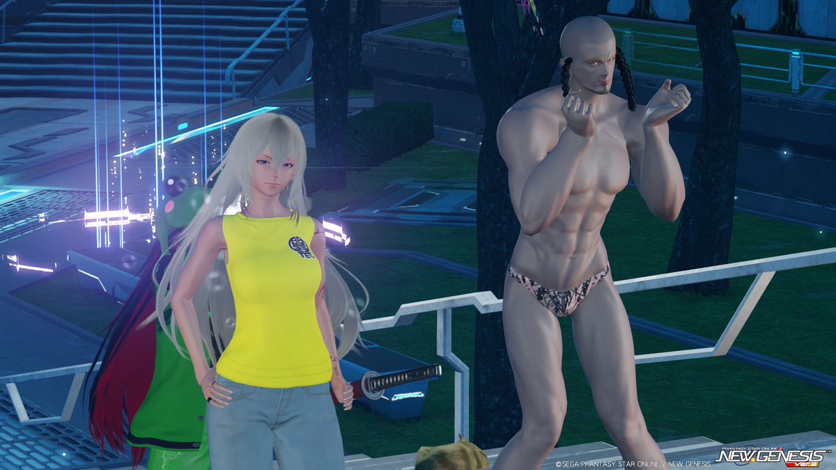 NGS22143435's tweet photo. ＃PSO2NGS
スゲー人を見た。 https://t.co/jhln6y6RPr