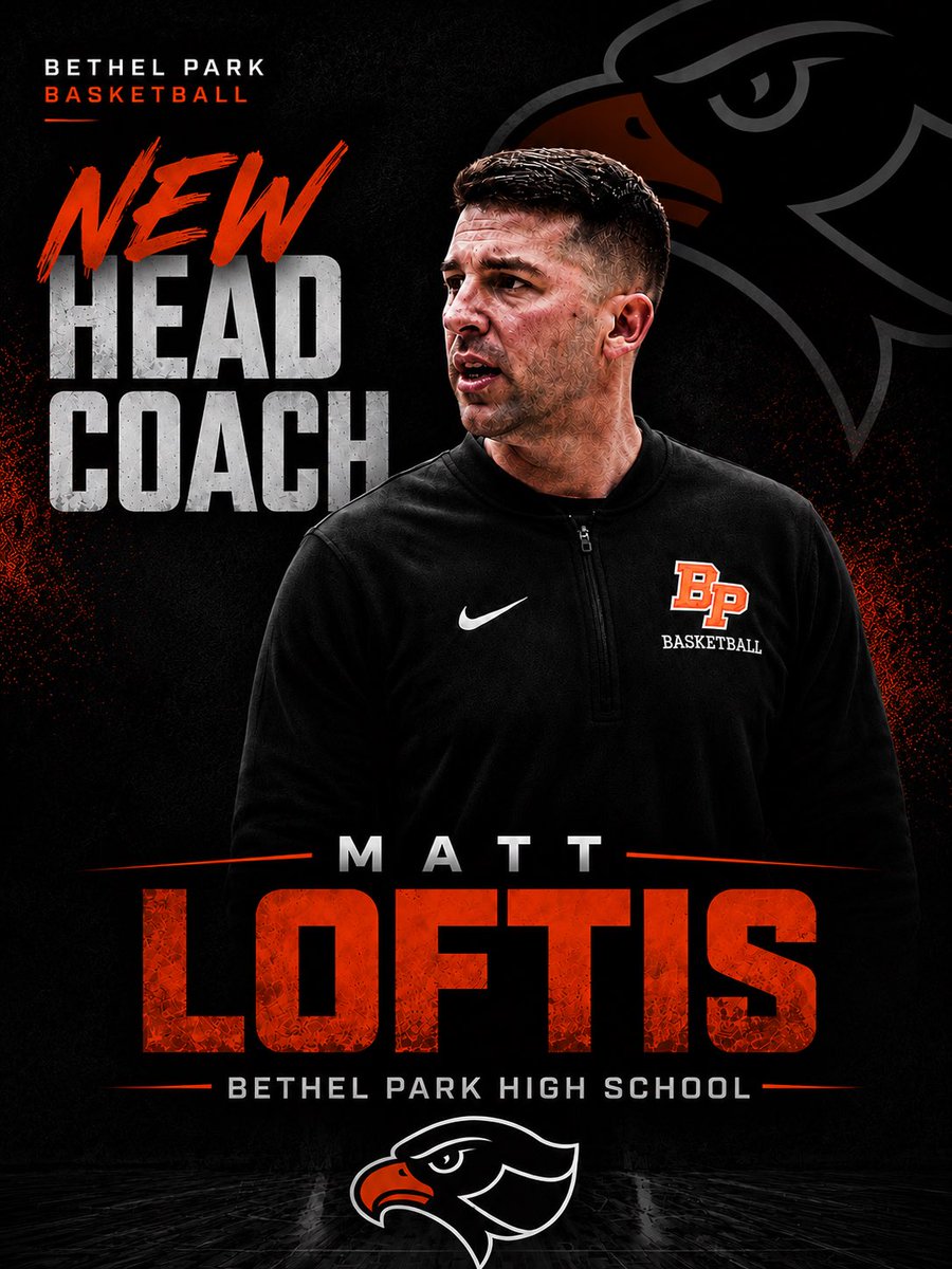 BPHawksHoops's tweet photo. Welcome to BP, @CoachLoftis!

Coach Loftis brings a wealth of experience to our program, including being a Head Coach at Elizabeth Forward and South Park, as well as an Assistant Coach at Washington &amp; Jefferson College.

We are excited for the future of BP hoops! #GoHawks https://t.co/5AulHfVYwo