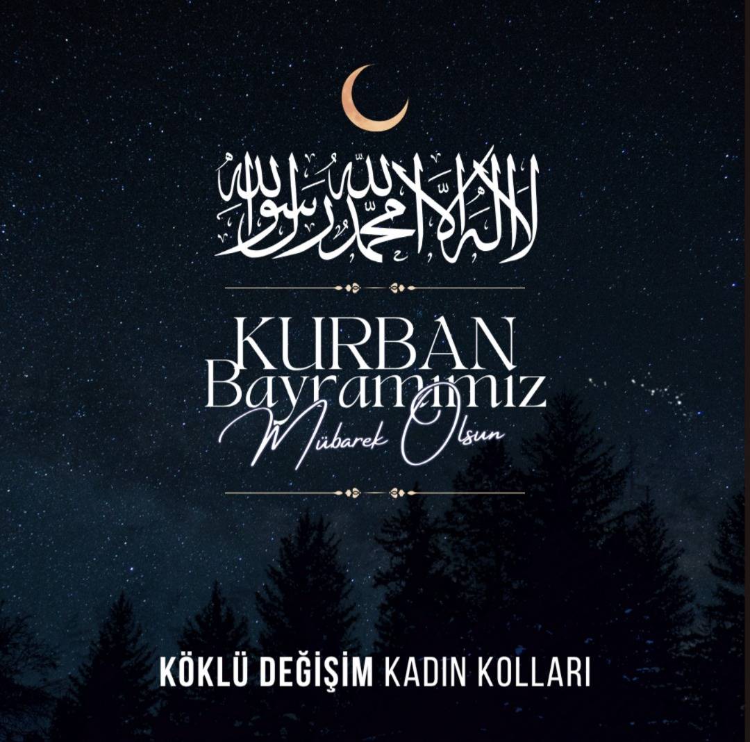 kdkadin's tweet photo. Allâhu ekber Allâhu ekber, lâ ilâhe illallâhu vallâhu ekber, Allâhu ekber ve lillâhi’l-hamd...

Köklü Değişim Kadın Kolları olarak Kurban Bayramınızı tebrik eder, Allah Subhanehu ve Teâlâ'dan ümmeti tek yumruk haline getirecek, Müslümanları kucaklaştıracak, sömürgeci Batı’ya haddini bildirecek ikinci Raşidi Hilafet Devleti'ne yaklaştırması duasında bulunuyoruz.

Bayramımız mübarek olsun…

#KurbanBayramımızMübarekOlsun 
#kurbanbayramınızmübarekolsun 
#carsamba
#GazzeİçinHareketeGeç 
#GazzeyiUnutmayın