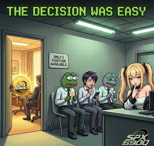 Hauntedbymany's tweet photo. Vacancy filled 

#SPX6900 https://t.co/lsOCFRrEB6