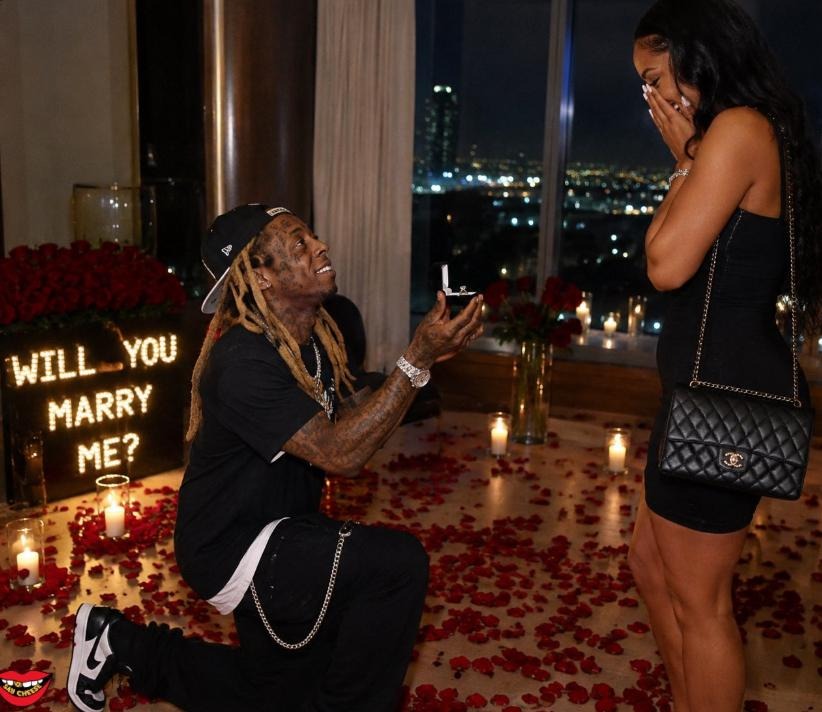 _ally_al's tweet photo. 43-year-old Lil Wayne has quietly gotten engaged to a mysterious woman in her twenties. I'm starting to believe in love again. Age really isn't a big problem as long as there's love, everything is worthwhile #Love #Trending #Marriage https://t.co/Ek3PBc2bSI