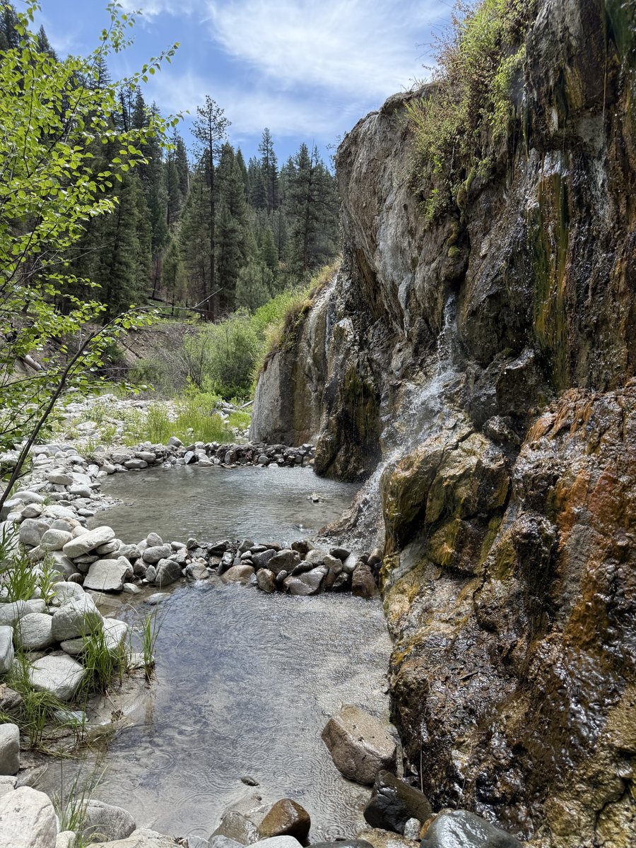 Surfricked's tweet photo. CAN NOT WAIT 😁 I haven’t been this excited for a supercharger since the @tesla_na Diner. This part of Idaho has some of the most beautiful natural hot springs in the country &amp; magnificent camping! Thank you @TeslaCharging and those who voted https://t.co/91KR08oXWw