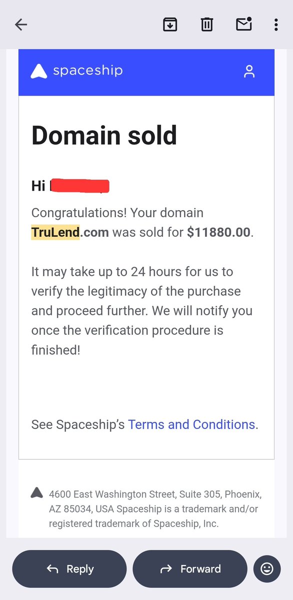 trueDN's tweet photo. Sold.
Thank you for the smooth transaction @spaceship.
A sale leads to another sale with @TonyNames.
Also worth mentioning @AbdulBasitcom, he owns an even stronger variation. https://t.co/9TK9W3IdDu