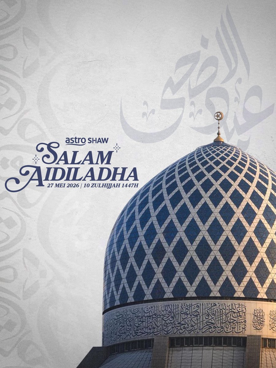 AstroShaw's tweet photo. Selamat Hari Raya Aidiladha maaf zahir dan batin! ✨🌙 Semoga ibadah dan ujian kita akan mendapat keberkatan dan rahmatNya

#Aidiladha #AstroShaw https://t.co/Bw1inLC2KE