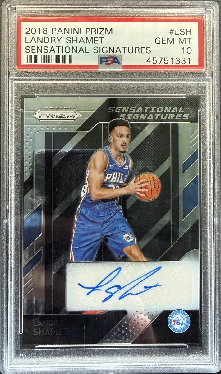 davidhaar's tweet photo. @collectorsloan @Heystackcards It wasn’t nearly as efficient as your process but I thought this card would be unsellable. Until this week… Sold in 2-days for 2x what I paid when he was with the Suns. 😂 https://t.co/JtLmYwM3FK