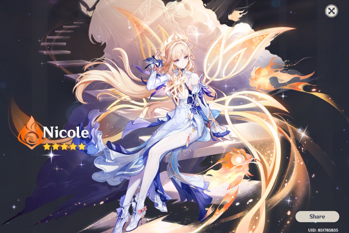 27_Myrie's tweet photo. Another pyro to add to my collection✨
Welcome home Nicole✨ https://t.co/mPFFUwNXk2