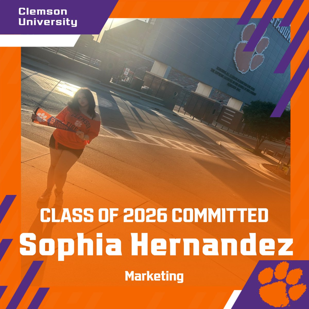 HartCountyHigh's tweet photo. It is graduation week, so will be spotlighting the final committed graphics for the Class of 2026 and where their journey will take them next after HCHS. This class has a bright future. #OneHartBeat https://t.co/dMXZa925OO