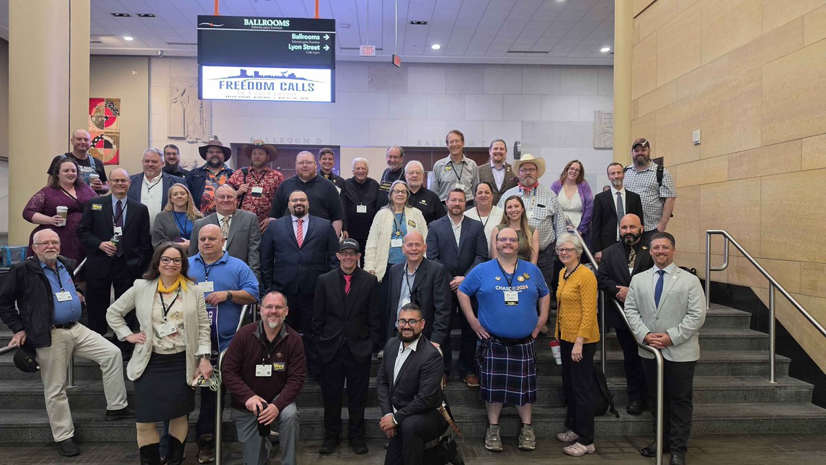 LPdallas's tweet photo. Last weekend, eight Dallas County Libertarians joined the Texas delegation to the Libertarian National Convention in Grand Rapids, MI. 

Thanks to all of them for helping our party set the course for the next two years. Will we see YOU in 2028? Come join us! https://t.co/jsMdruWFPC