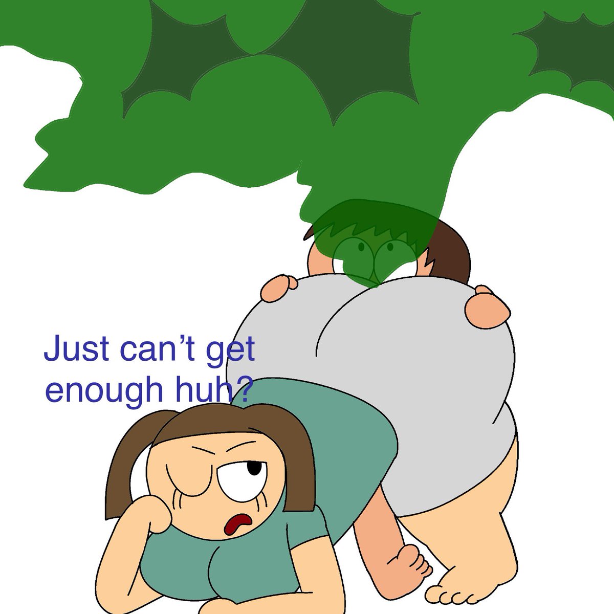 Toonsforfun's tweet photo. Linda letting loose https://t.co/ksAKGZwfiw