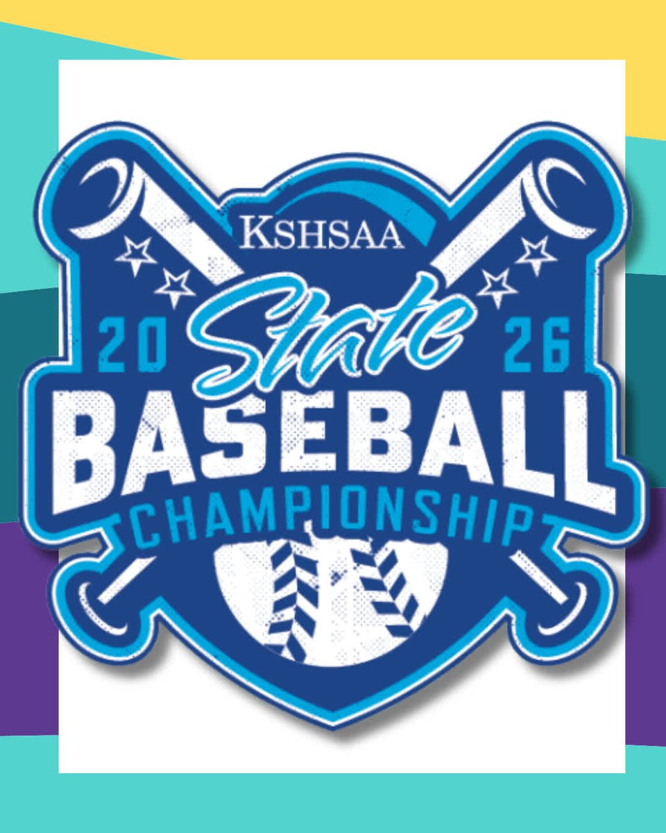 VisitMHK's tweet photo. Good luck to all those competing in the 2026 Kansas State High School Activities Association 2-1A, 3A, &amp; 4A State Baseball Tournament this week! Welcome to Manhappiness! https://t.co/Ne4MGkJuHM