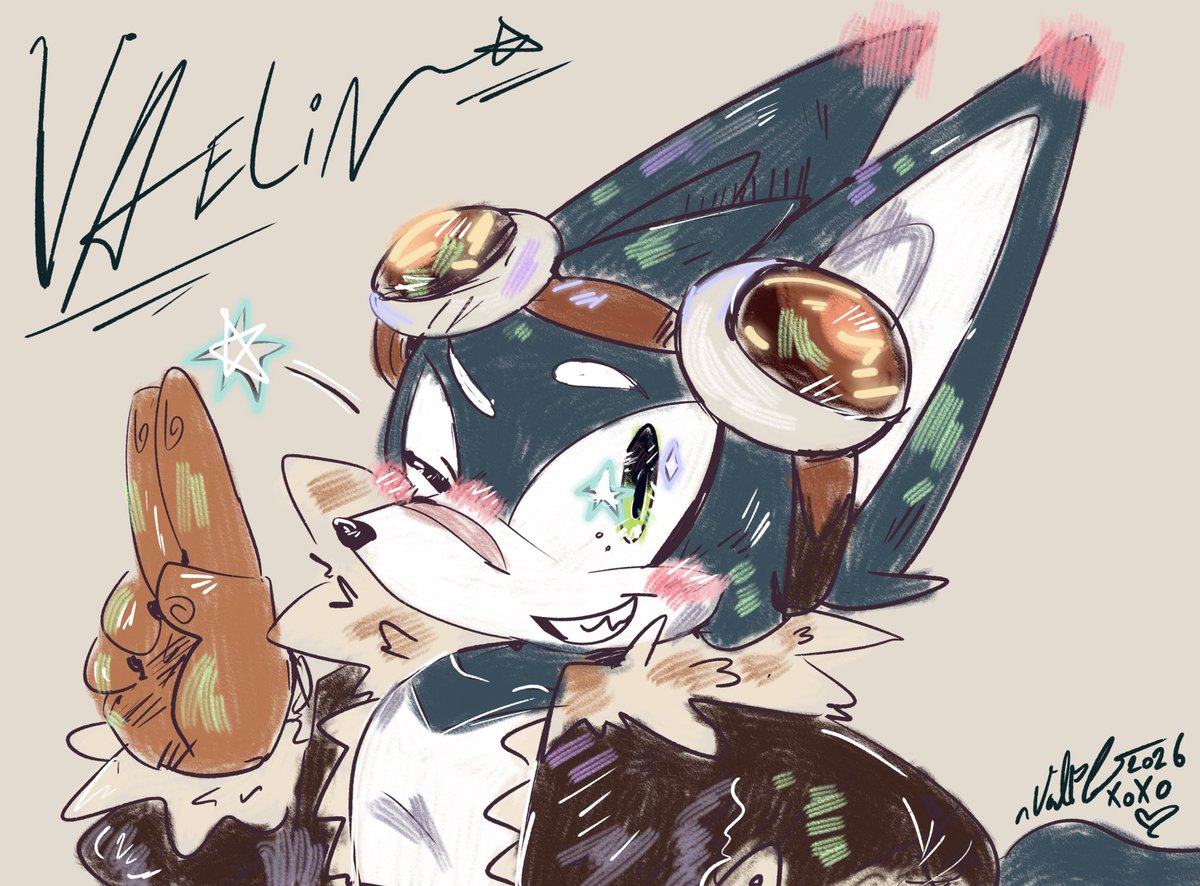 Valri_Cat's tweet photo. 🌊First time doodling these beans for my stream tonight and have been on my bucket lists for a while!! So happy to give these OCs some love!! 🩵

@WeepingAnemone 
@VaelinJackal 
@mattderojas https://t.co/esLvppYV69