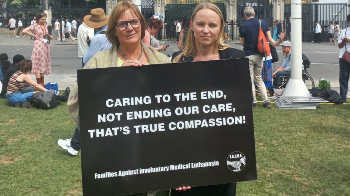 Families Against Involuntary Medical Euthanasia tweet media