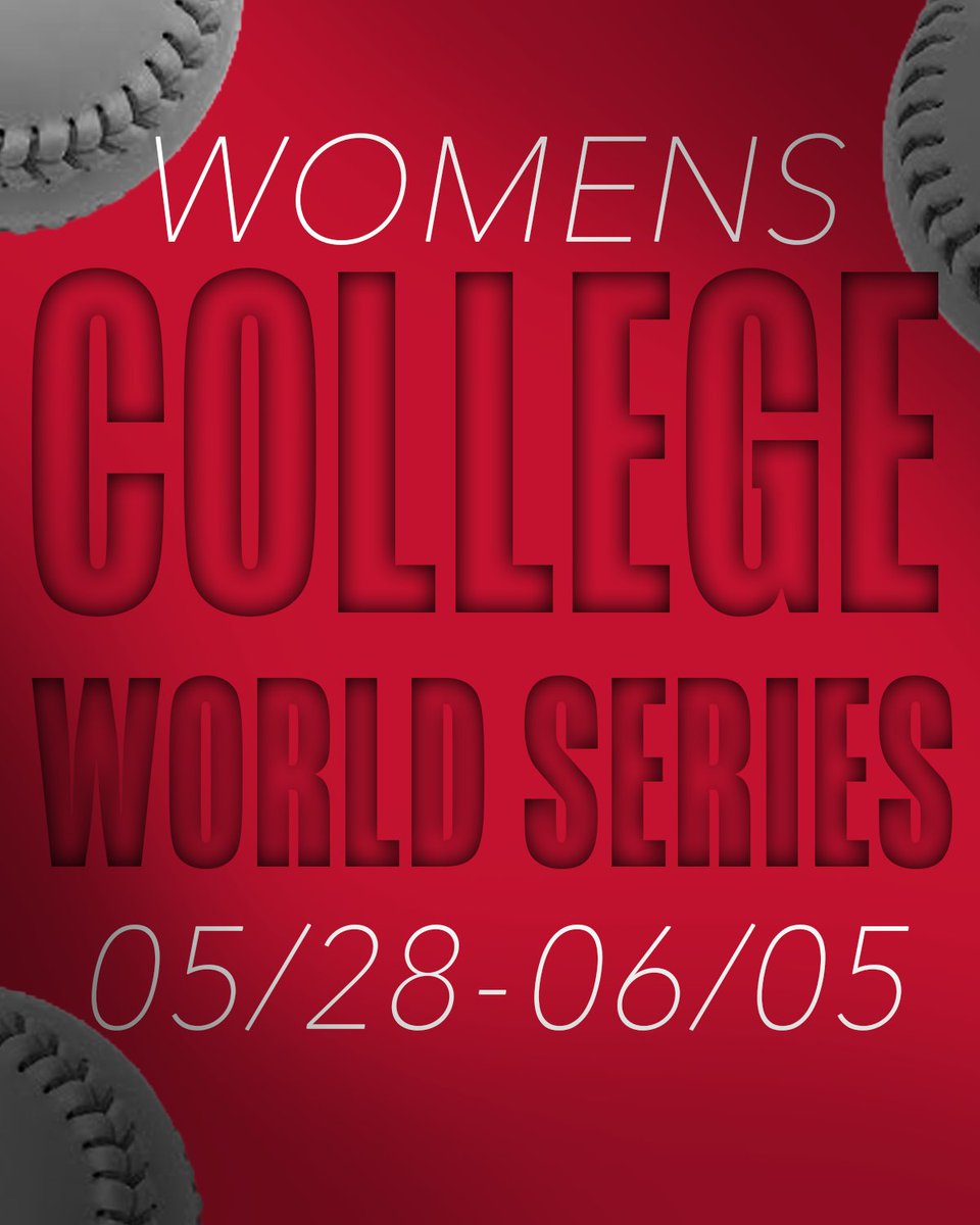 TotallyTickets's tweet photo. OKC’s biggest softball event of the year is here 🥎⚡ The Women’s College World Series returns to Devon Park from 05/28–06/05!

Grab single-day tickets or lock in the full week with Totally Tickets 🎟️ 

https://t.co/hJE7JQ5WB7 https://t.co/PgsTwZdo4r
