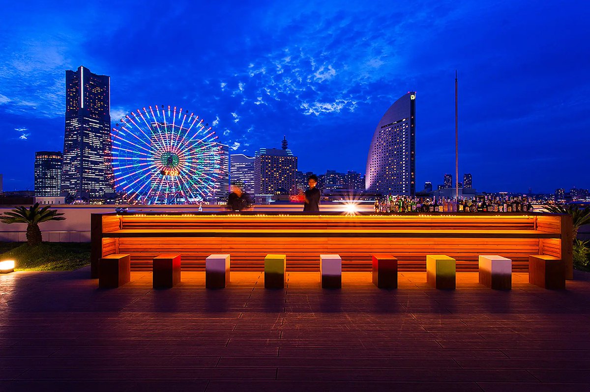 Hama_Seikatsu's tweet photo. 【夏季・週末限定】みなとみらいの絶景を一望するルーフトップバー「THE OCEAN’S BAR」がOPEN｜グランドオリエンタルみなとみらい | 株式会社BPのプレスリリース
https://t.co/4AKzQfUjkV https://t.co/bL2gmsdF1Q