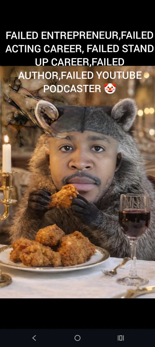 Myish1's tweet photo. @w_terrence Meanwhile your mediocre booty clapping and P-popping for your racist followers ass still won't post your comedy show dates but you call yourself a comic . STFU #fakecomic https://t.co/6nODMZXNNN