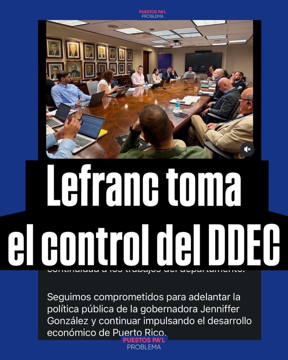 ElPodcastPPP's tweet photo. Nuestro Greg Boricua, mejor conocido como el Secretario Encargado del DDEC tomó las riendas de Fomento a horas de ma espectacular renuncia del intern Sebastián Negron y más de 10 jefes de divisiones allí https://t.co/yUcioNimTx
