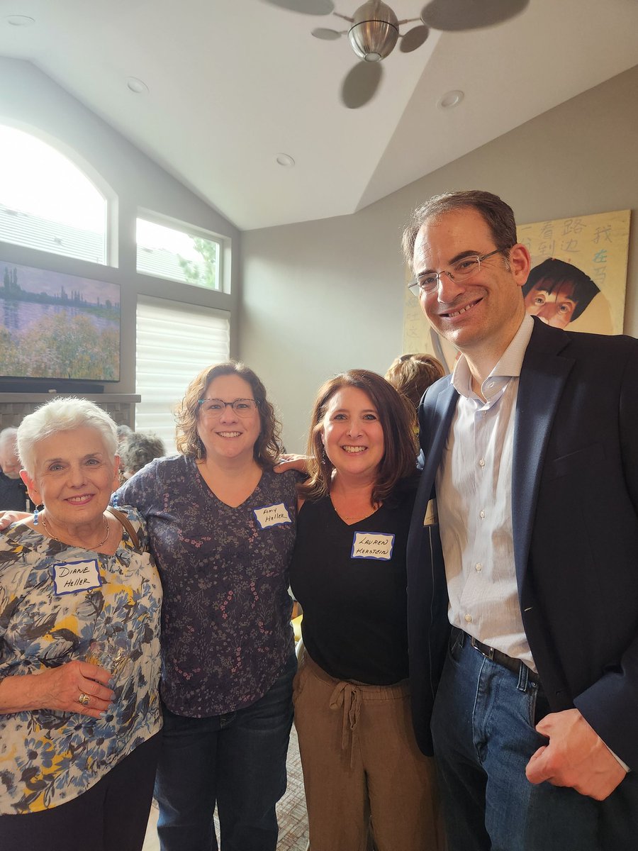 LaurenKerstein's tweet photo. Loved listening to @pweiser talk about real issues that matter to real people. His yrs of experience doing the work IN CO FOR CO speaks for itself. As the grandson of a Holocaust survivor, he was raised w/ mazel, grit & compassion. Please #vote Weiser for governor. #coloradovotes https://t.co/bhaRbaeyE1