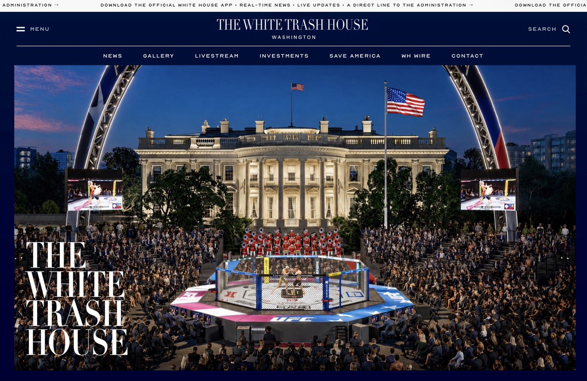 IslandLifeNY's tweet photo. Historical figures who forced people to fight for their personal entertainment include Roman Emperors like Caligula and Commodus, who staged bloody spectacles and gladiator fights in the Colosseum. 
#TrumpEmbarrassment https://t.co/GbDKUBwqwU