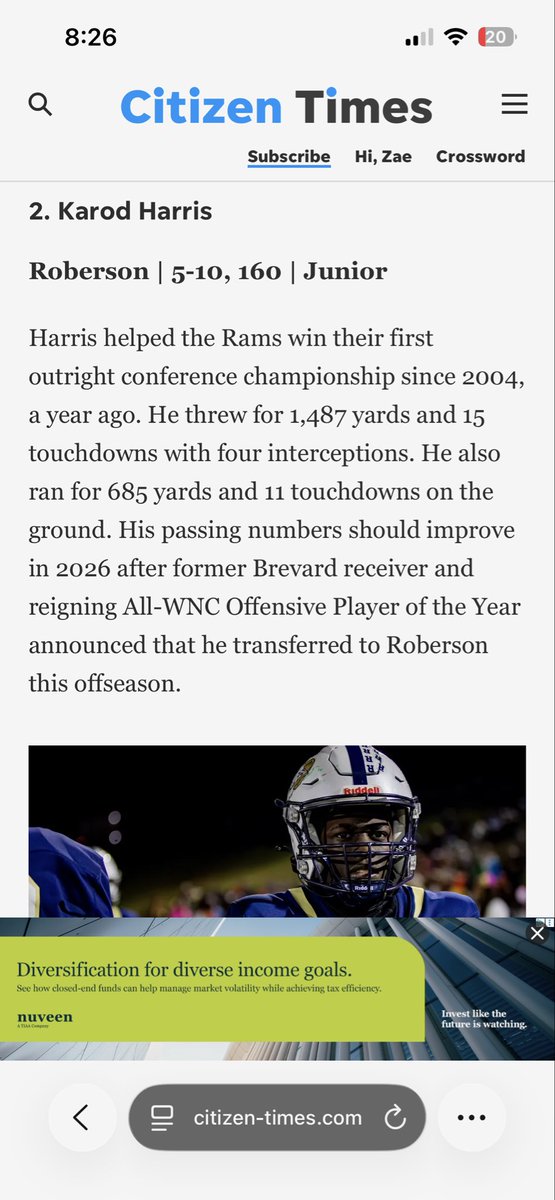 K20923832457551's tweet photo. Blessed to be ranked #2 in Western North Carolina’s top returning QB’s!! 
@QBCoachFox @QBCoachMcEvoy @ClemsonFB @MarsHill_FB @PrepRedzoneNC @ncatsuaggies @UNCFootball @PackFootball @CuseFootball @ECUPiratesFB @GWUFootball https://t.co/6NFKjGzKIm