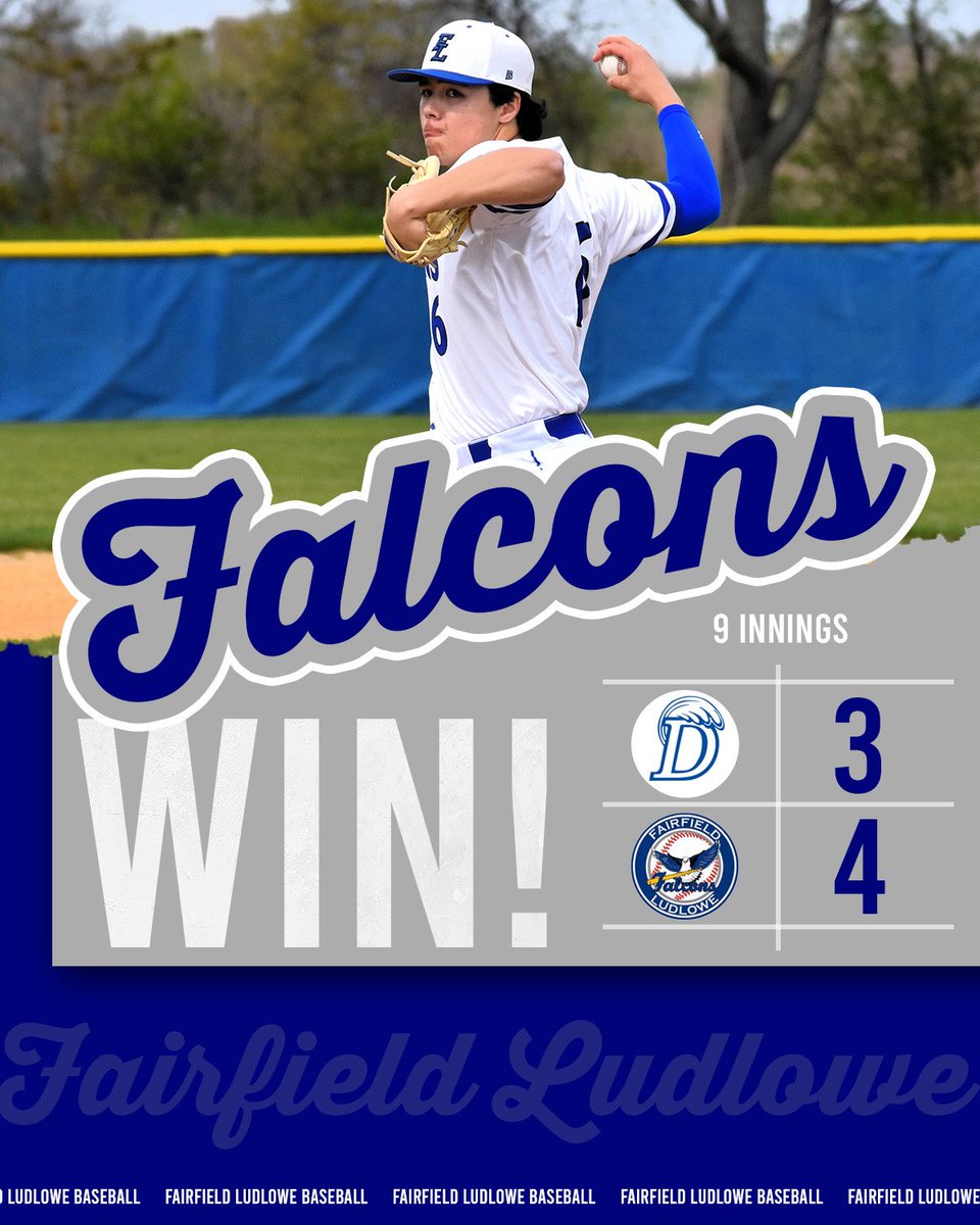 LudloweBase's tweet photo. Final (9): Ludlowe 4 Darien 3. Falcons advance to FCIAC Championship. #ctbase https://t.co/Ujp4xpTUZW