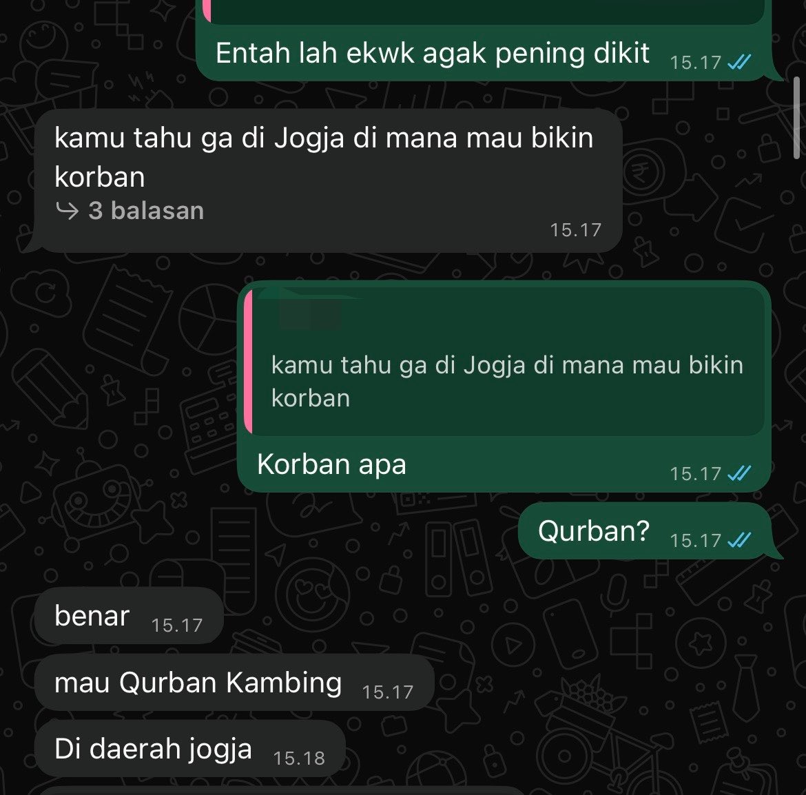 Miawsturbate's tweet photo. Dipercaya buat salurin qurban dijogja sama customer dari malaysia. 🫶🏻🫶🏻🫶🏻 https://t.co/PKQ1l7gRU9