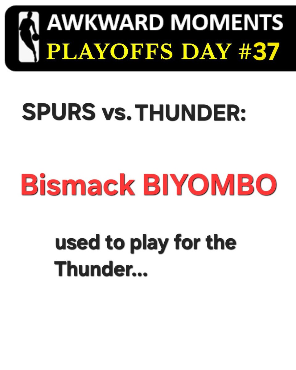StatMoose's tweet photo. @RealSkipBayless #PorVida #ThunderUp https://t.co/1SZfWurH6F