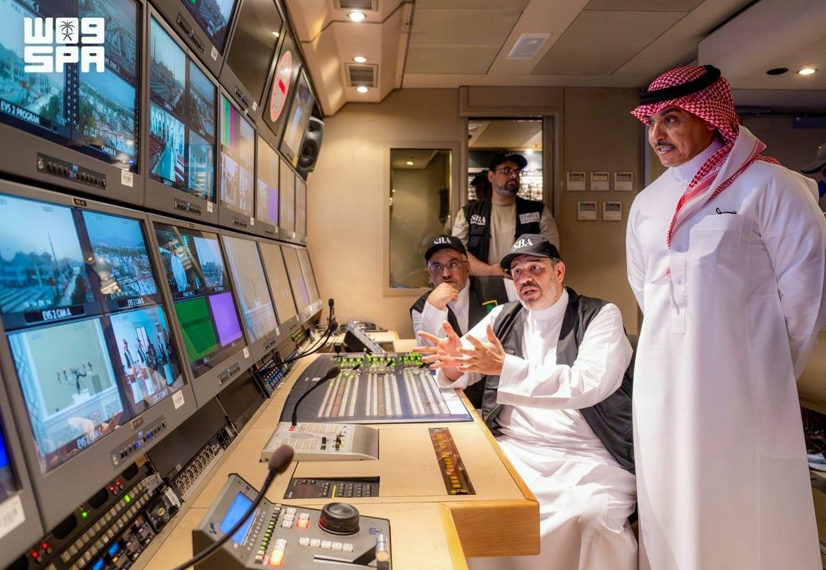 ghamd_h's tweet photo. الحمدلله الذي اكرمنا بالمشاركة
و خدمة حجاج بيت الله بالتغطية والنقل المباشر
على مدار الساعة من #مشعر_عرفات
شكراً لجميع الزملاء
كتب الله اجركم وبارك الله جهودكم

#حياكم_الله #حج_1447هـ 

تقبّل الله من الحجاج حجهم، وأعادهم إلى ديارهم
سالمين غانمين مغفورًا لهم باذن الله https://t.co/7uDvxFzRac