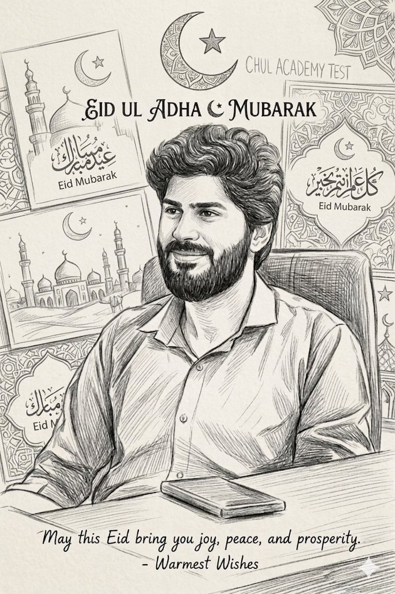 Master__ameen's tweet photo. 🌙✨ عیدالاضحیٰ مبارک ✨🌙

اللہ تعالیٰ آپ کی ہر قربانی قبول فرمائے،
آپ کی زندگی کو خوشیوں، رحمتوں اور کامیابیوں سے بھر دے۔
یہ بابرکت عید آپ اور آپ کے اہلِ خانہ کے لیے امن، محبت اور خوشحالی کا پیغام لے کر آئے۔ 🤍🐐
عید مبارک! 🌸
#عیدالاضحیٰ
#عیدمبارک
#بقرعید
#EidUlAdha https://t.co/hyCYKoJ5D2