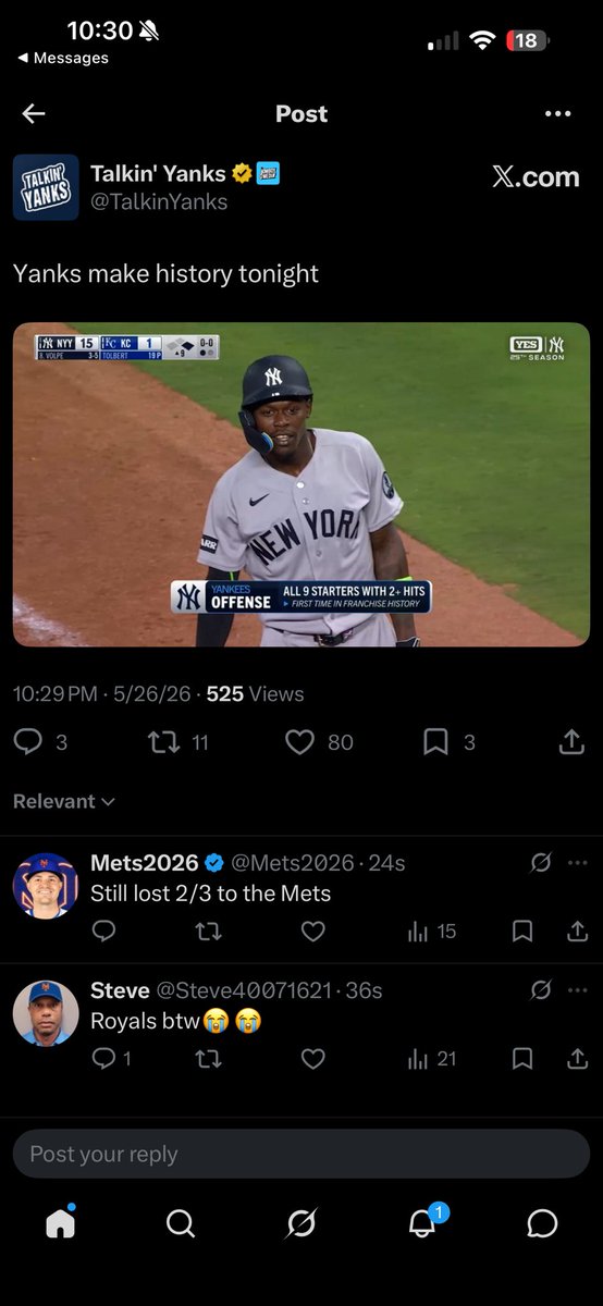 garybombs's tweet photo. @TalkinYanks https://t.co/uI5vHT1bvo
