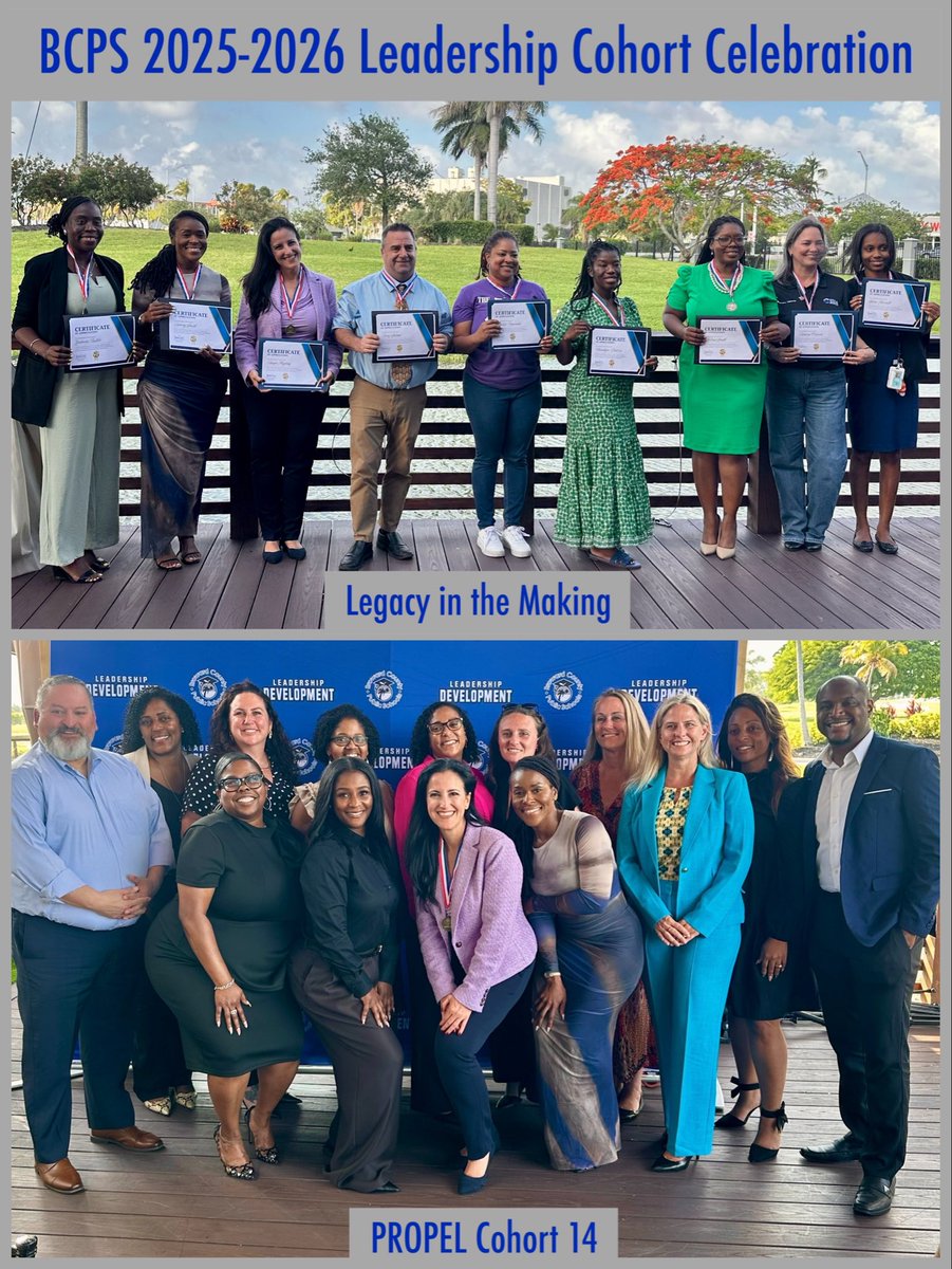 TeamUp2Lead's tweet photo. Such a meaningful way to celebrate an amazing year of growth with the 2025–2026 Leadership Cohort! Excited for what’s ahead as we continue leading with purpose and impact.🌟#GrowingLeaders 
@browardschools 
@BCPSLeadership https://t.co/TZboYfBzxK