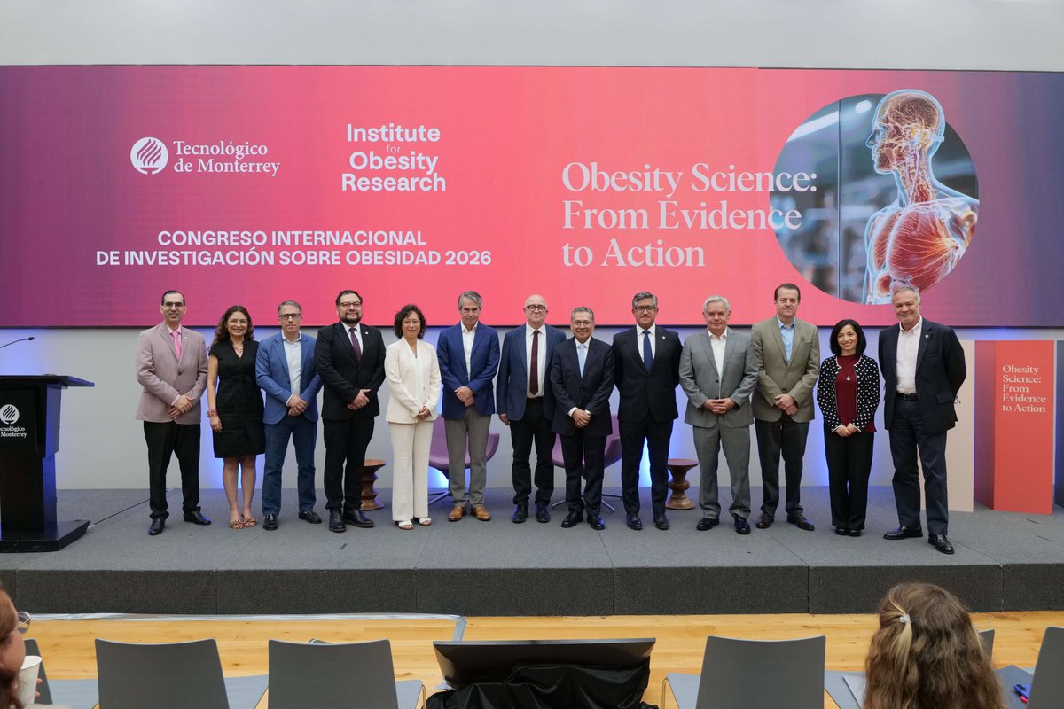 IOR_Obesity's tweet photo. La ciencia y la innovación se reunieron en el Congreso de Investigación sobre Obesidad, en el Tecnológico de Monterrey.
En la jornada del martes 26 de mayo, especialistas  compartieron avances sobre obesidad, nutrición y salud cardiometabólica.
¡Nos vemos mañana!
#CongresoIOR https://t.co/PA8lIt5Qsj