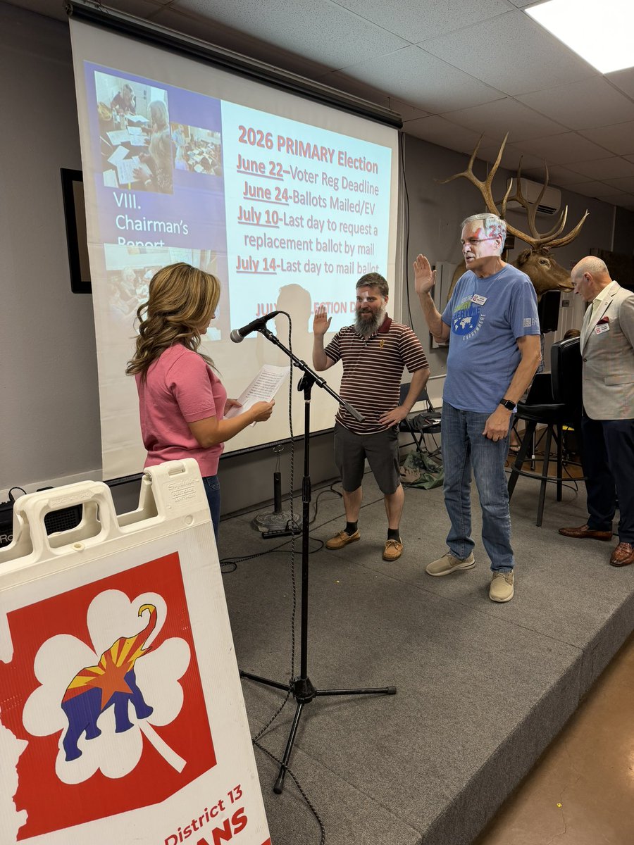 TPHappyXX's tweet photo. David being sworn in  a new PC! @joetpaction @TPAction https://t.co/nvuiBjLi9h
