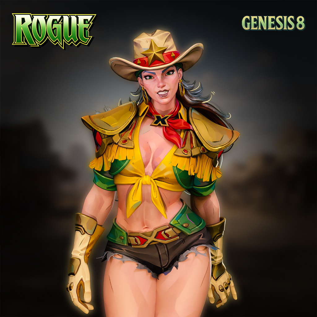 Dazzworks3D's tweet photo. 🤠 MR Rogue for G8F (Starlit Rebel) 🤠

https://t.co/IA2pNqYQPz 

#DAZ3D #Genesis8Female #G8F #MarvelRivals #Rogue #XMen #DAZStudio #dForce #CharacterBuild #Dw3D https://t.co/Zv96JOaTL5
