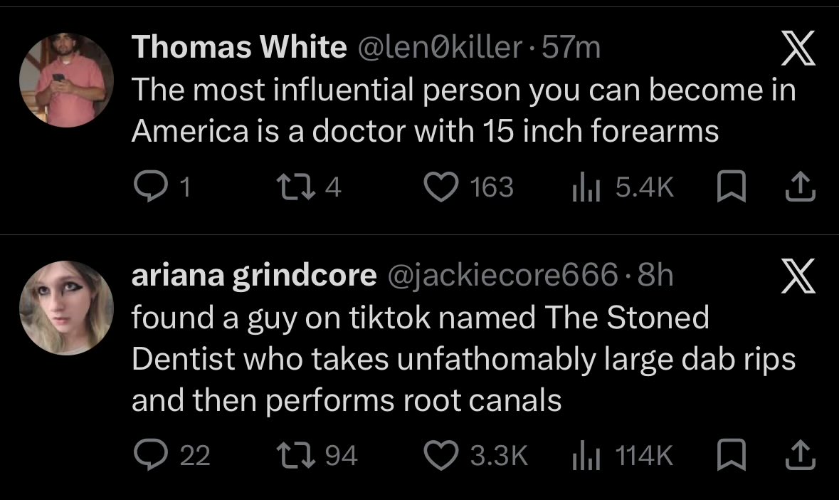 rig_barnes's tweet photo. Wonder if they’re talking about same doctor https://t.co/6WNndvQv51