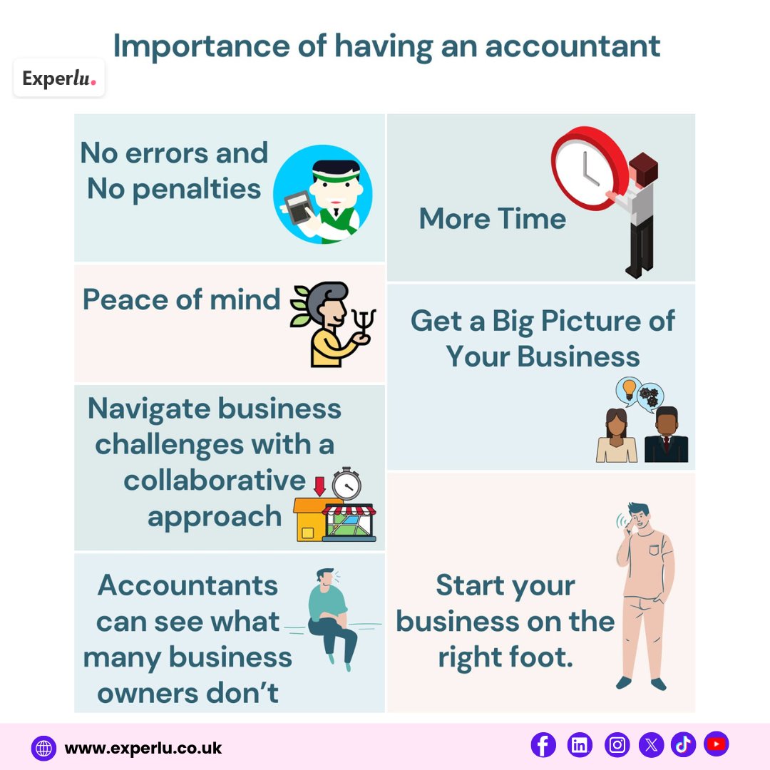experlu's tweet photo. An accountant does more than handle numbers — they support smarter business decisions.

Find trusted experts with Experlu.

#Accountant #BusinessGrowth #Experlu https://t.co/dREu8kaz0z