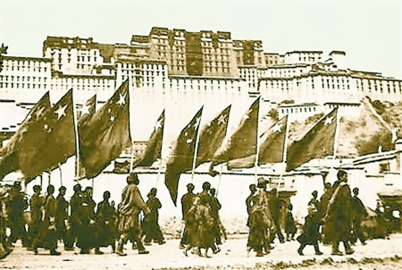 2dayinsocialism's tweet photo. On May 27th, 1951, China proclaimed the “peaceful liberation" of Tibet. Over 5,000 Tibetans were killed in the “peaceful liberation" (i.e. invasion and occupation). https://t.co/TQ3yTO2z89
