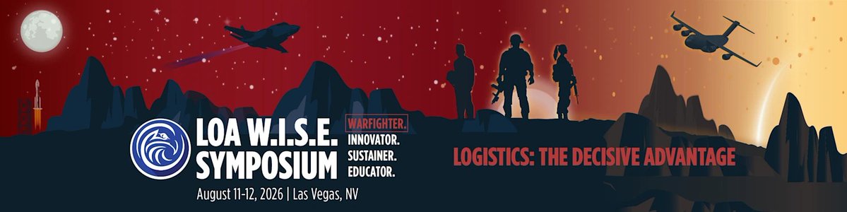 TeamLOA's tweet photo. 🔥 #LOGNATION the Warfighter Symposium is where tactical #logistics takes center stage.

Future battle spaces. Forward-thinking breakouts. Real discussions led by the logisticians enabling air &amp; space operations every day.

Register now. #LOA2026_Vegas
➡️ https://t.co/xJqvLQU9H4 https://t.co/mldxq06wmE